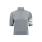 Thom Browne Gray Polyamide Turtleneck