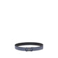 Ferragamo Blue Calf Leather Bos Taurus Regular Belt