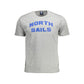 North Sails Grigio Cotton Men T-Shirt