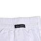Dolce & Gabbana White Cotton Regular Boxer Shorts Underwear