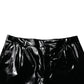Dolce & Gabbana Black Nylon Straight Men Pants