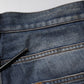 Dolce & Gabbana Blue Washed Tattered Cotton Men Jeans