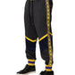 Dolce & Gabbana Multicolor Stripes Wool Jogger Pants