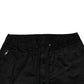 Dolce & Gabbana Black Cotton Mid Waist Jogger Pants