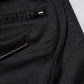 Dolce & Gabbana Black Cotton Mid Waist Jogger Pants