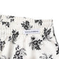 Dolce & Gabbana White Floral Silk Casual Lounge Pants