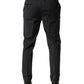 Dolce & Gabbana Black Wool Dress Slim Formal Pants