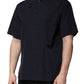 Dolce & Gabbana Dark Blue Cotton Short Sleeves Casual Shirt