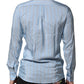 Dolce & Gabbana Light Blue MARTINI Striped Formal Dress Shirt