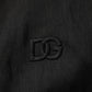Dolce & Gabbana Black Linen Long Sleeves Men Casual Shirt