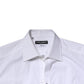 Dolce & Gabbana White Cotton Long Sleeves GOLD Formal Shirt