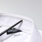 Dolce & Gabbana White GOLD Long Sleeves Dress Formal Shirt