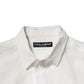 Dolce & Gabbana White DG Crown Embellish Dress Formal Shirt