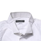 Dolce & Gabbana White GOLD Bib Poplin Dress Men Formal Shirt