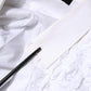 Dolce & Gabbana White Cotton Ruffled Detailing Formal Shirt