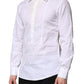 Dolce & Gabbana White Poplin Cotton Formal Men Dress Shirt