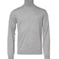 Dolce & Gabbana Gray Long Sleeve Turtleneck Pullover Sweater
