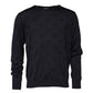 Dolce & Gabbana Black Silk Crew Neck Sweatshirt Sweater