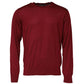 Dolce & Gabbana Maroon Cashmere Crew Neck Sweatshirt Sweater