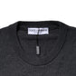 Dolce & Gabbana Dark Gray Wool Crew Neck Sweatshirt Sweater