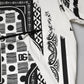 Dolce & Gabbana White Bandana Cotton Men Crew Neck T-shirt