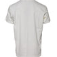 Dolce & Gabbana White Bandana Cotton Men Crew Neck T-shirt