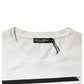 Dolce & Gabbana White Bandana Crew Neck Short Sleeves T-shirt