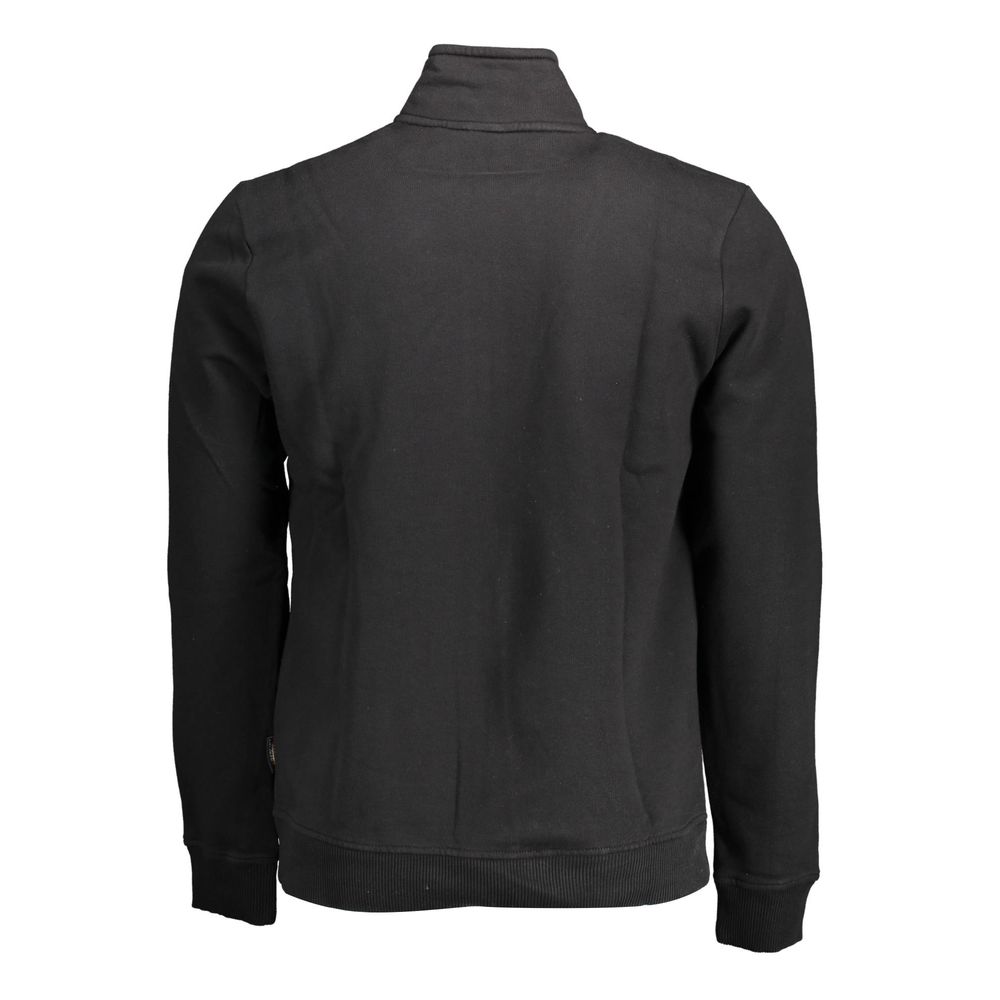 Napapijri Blue Cotton Men Sweatshirt