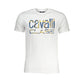 Cavalli Class Bianco Cotton Men T-Shirt
