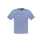 North Sails Blu Cotton Men T-Shirt
