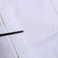 Dolce & Gabbana White Cotton GOLD Long Sleeves Formal Shirt