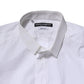 Dolce & Gabbana White Cotton GOLD Long Sleeves Formal Shirt