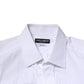 Dolce & Gabbana White Cotton GOLD Long Sleeves Formal Shirt