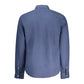 Timberland Blu Linen Men Shirt