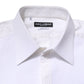 Dolce & Gabbana White GOLD Cotton Long Sleeves Formal Shirt