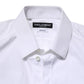 Dolce & Gabbana White GOLD Cotton Long Sleeve Men Formal Shirt