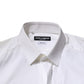 Dolce & Gabbana White Cotton Long Sleeves GOLD Formal Shirt