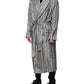 Dolce & Gabbana Multicolor Floral Robe Coat Wrap Jacket