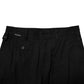 Dolce & Gabbana Black Cotton Formal Men Cropped Pants