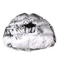 Dolce & Gabbana White Polyester Printed Hood Quilted Hat