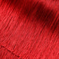 Dolce & Gabbana Red Silk Strapless Fringe Crop Tube Top