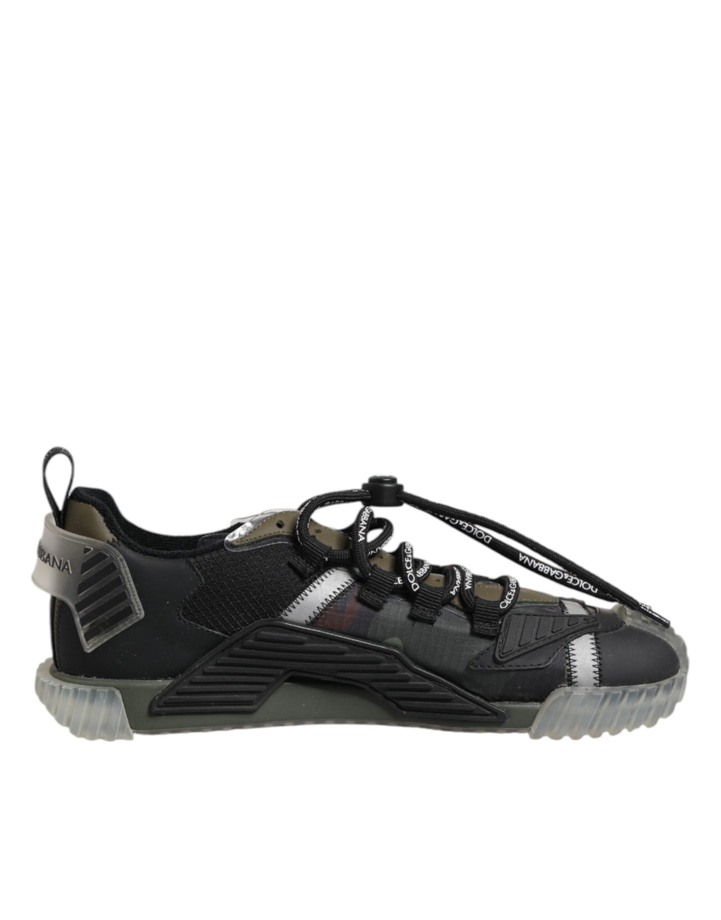 Dolce & Gabbana Multicolor Lace Up Low Top NS1 Sneakers Shoes