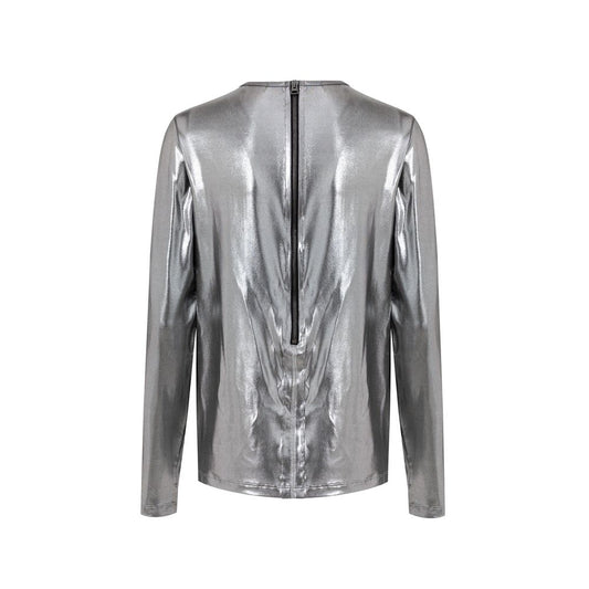 Tom Ford Gray Viscose Long Sleeve T-Shirt
