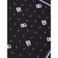 Dolce & Gabbana Black Silk Pocket Square