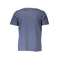 North Sails Blue Cotton Men T-Shirt