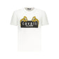 Cavalli Class White Cotton Men's T-Shirt