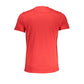 Cavalli Class Rosso Cotton Mens T-Shirt