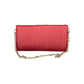 Mario Valentino Rosso Polyurethane Women's Bag for Effortless Style and Elegance
