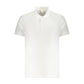 Calvin Klein White Cotton Men Polo