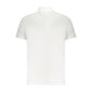 Calvin Klein White Cotton Men Polo